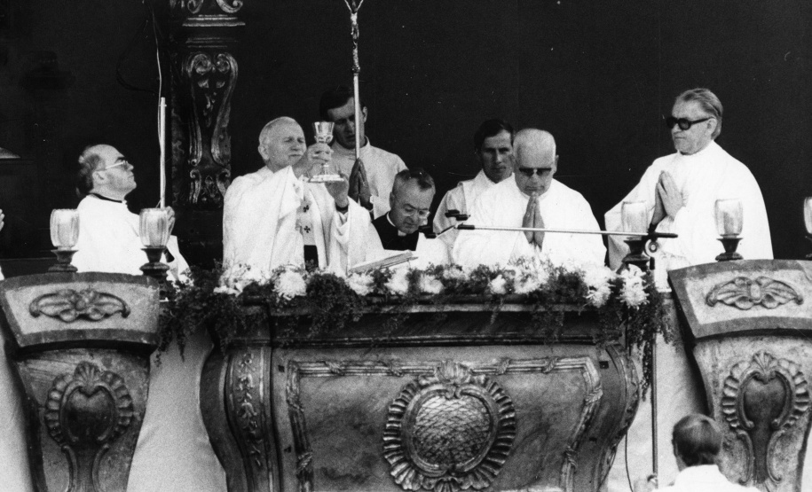 45 anos da visita do Papa João Paulo II ao Paraná, em Curitiba -