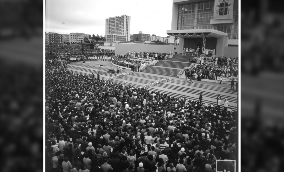 45 anos da visita do Papa João Paulo II ao Paraná, em Curitiba -