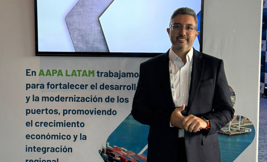 PORTOS DO PARANÁ - Infraestrutura e inovação logística colocam Portos do Paraná entre os melhores das Américas em Lima no Peru