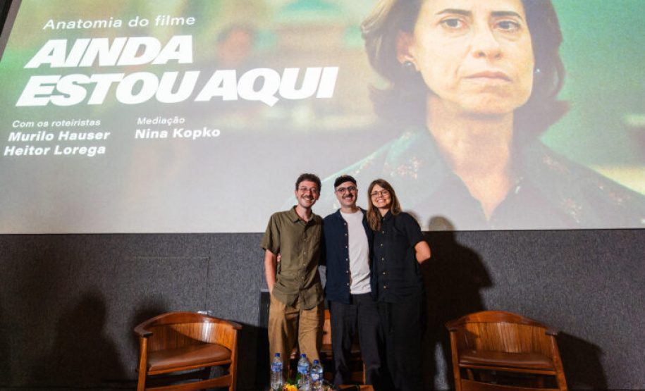 SEEC -  Com incentivo do PROFICE, roteiristas de “Ainda estou aqui” ministram masterclass em Curitiba