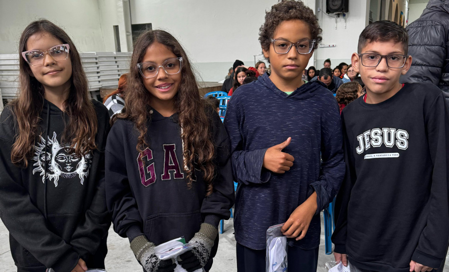 Paraná ultrapassa a marca de mil óculos entregues pelo Programa Bons Olhos