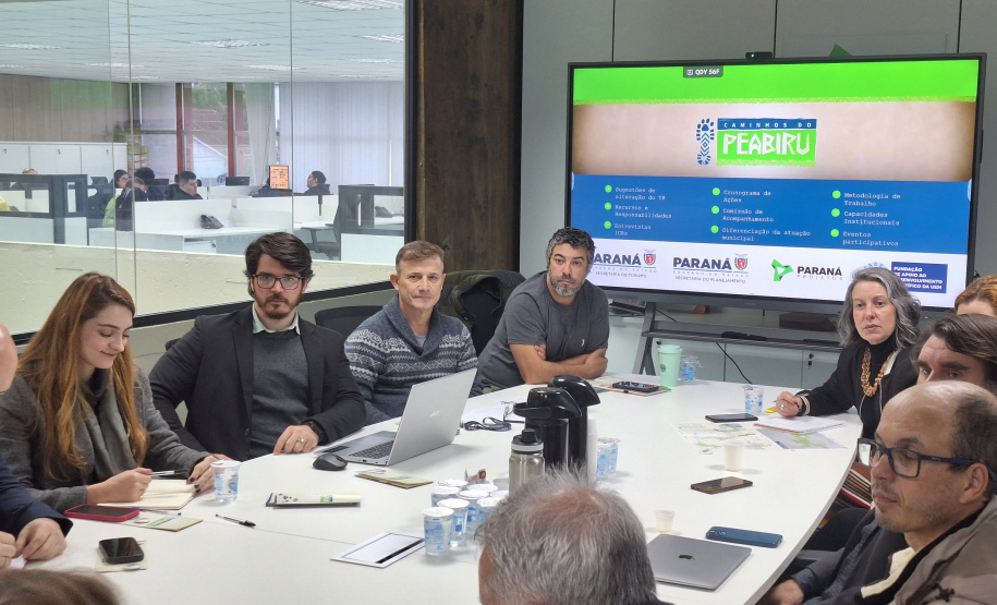 - Estado faz reuniões para elaboração do Plano de Trabalho do Programa Rota Turística Caminho de Peabiru