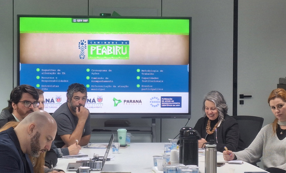 - Estado faz reuniões para elaboração do Plano de Trabalho do Programa Rota Turística Caminho de Peabiru