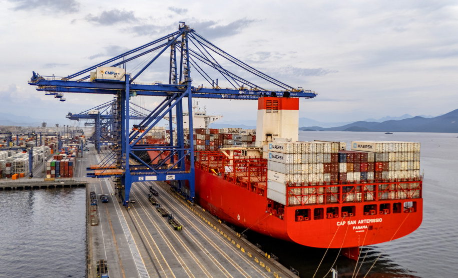 Com 44% da exportação nacional de frango, Porto de Paranaguá é o principal exportador de carnes brasileiras