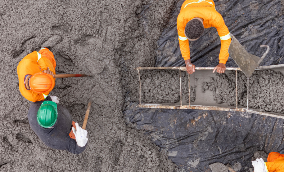 Pavimentação Estrada SJP-Mandirituba