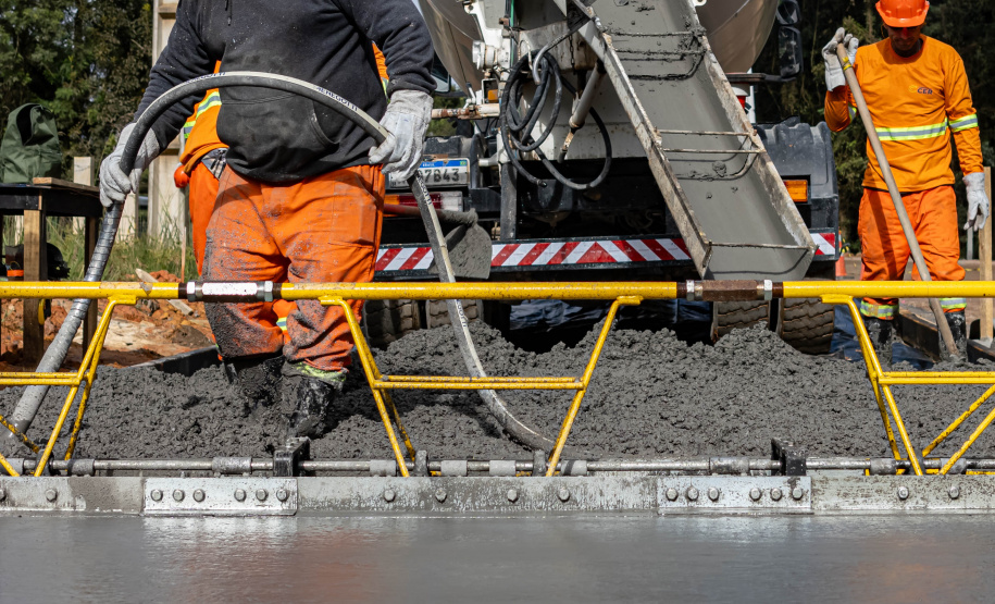 Pavimentação Estrada SJP-Mandirituba