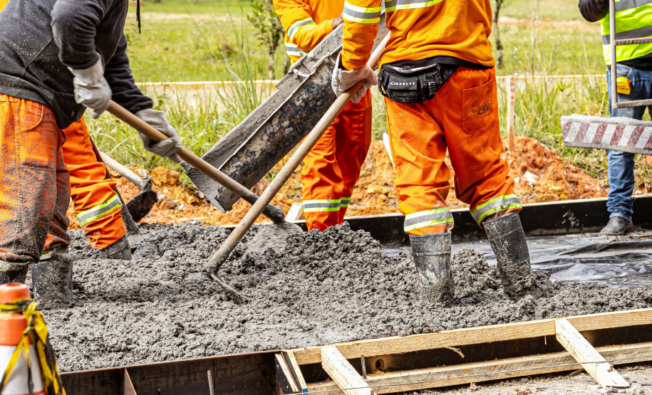 Pavimentação Estrada SJP-Mandirituba