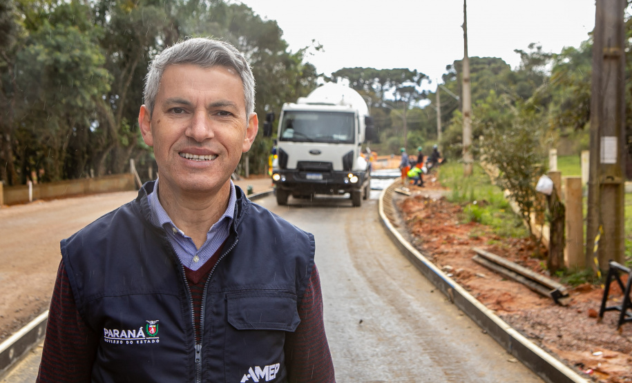 Pavimentação Estrada SJP-Mandirituba