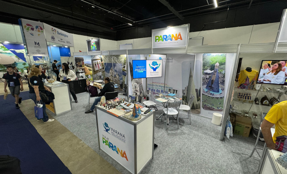 Estado promove atrativos, produtos e serviços do Turismo Religioso na ExpoCatólica 2025
