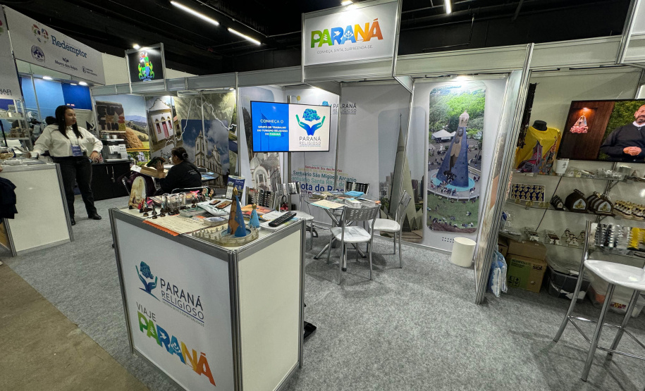 Estado promove atrativos, produtos e serviços do Turismo Religioso na ExpoCatólica 2025
