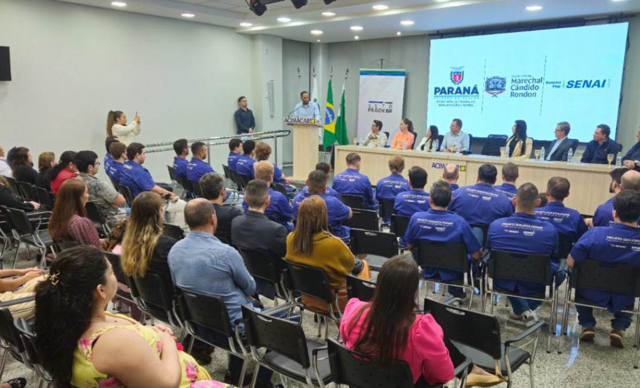 Projeto Qualifica Paraná forma nova turma em Automação e impulsiona oportunidades em Marechal Cândido Rondon
