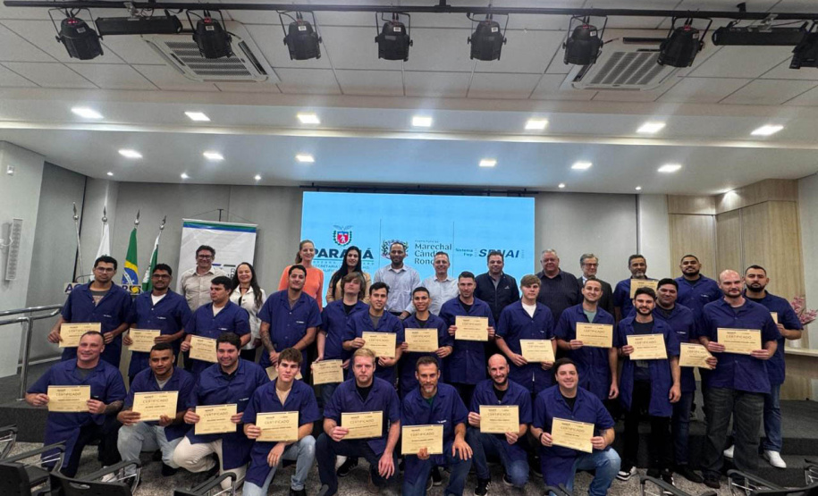 Projeto Qualifica Paraná forma nova turma em Automação e impulsiona oportunidades em Marechal Cândido Rondon