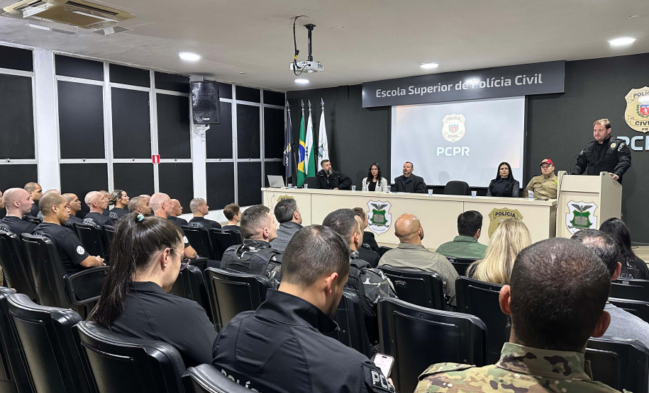 PCPR inicia primeira edição do Curso de Operações Policiais com Cães