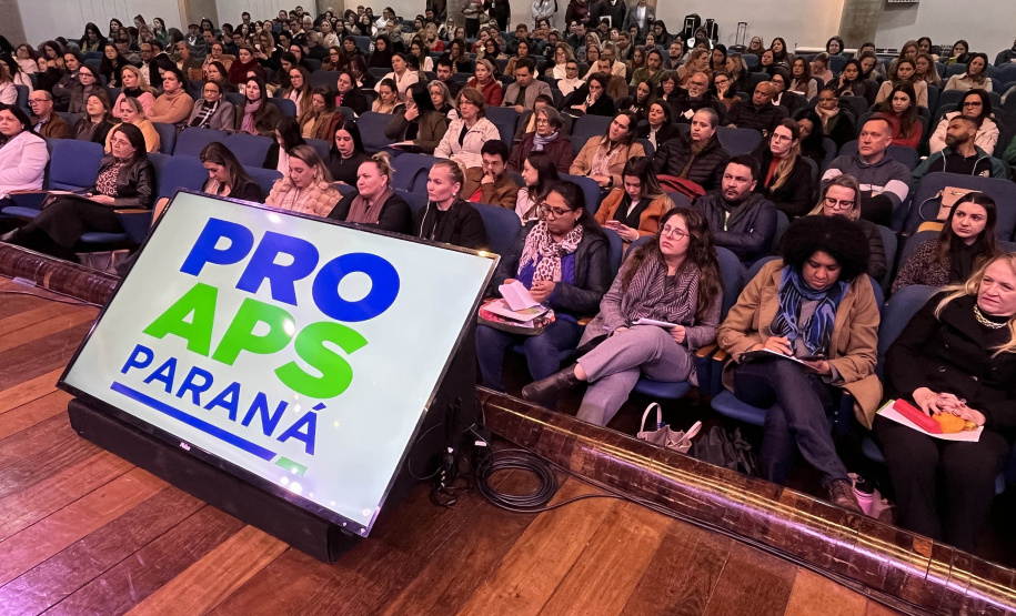 Saúde promove encontro para fortalecer a Atenção Primária à Saúde em todo Paraná