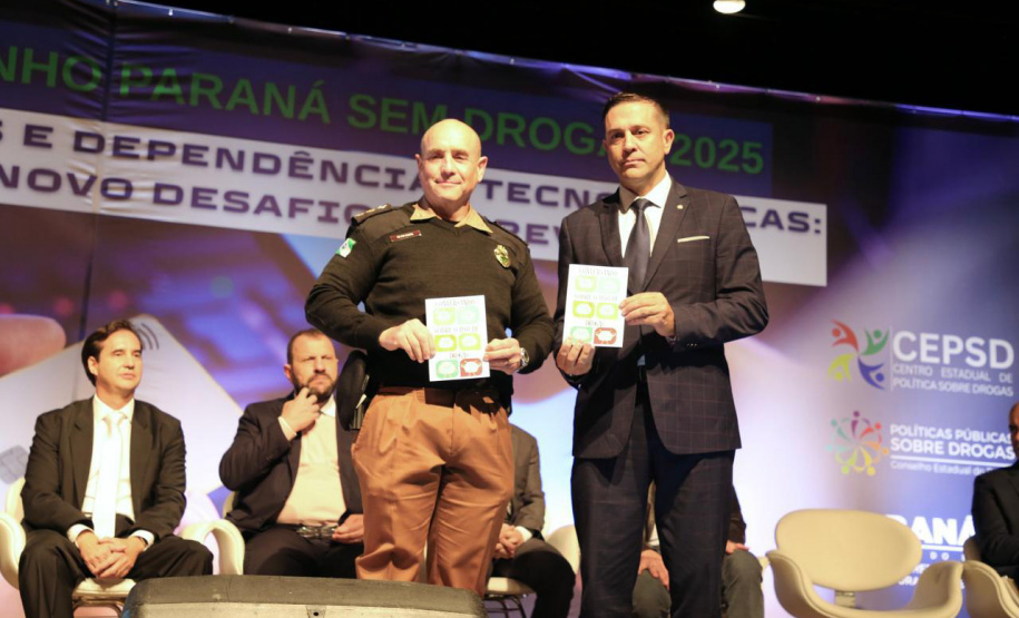 Campanha Junho Paraná Sem Drogas é lançada com alerta sobre dependência tecnológica