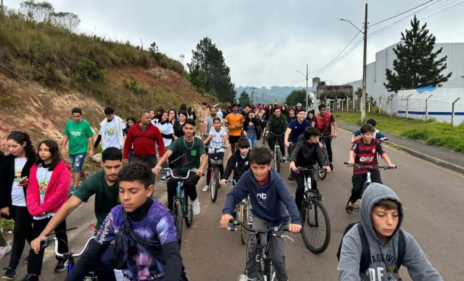 Incentivo ao uso da bicicleta: projeto desenvolvido em colégio estadual é premiado pelo Ministério das Cidades