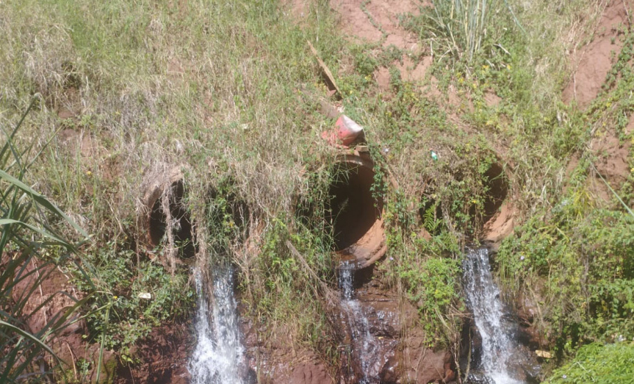 DER/PR homologa edital de novo bueiro metálico em rodovia de Ribeirão do Pinhal