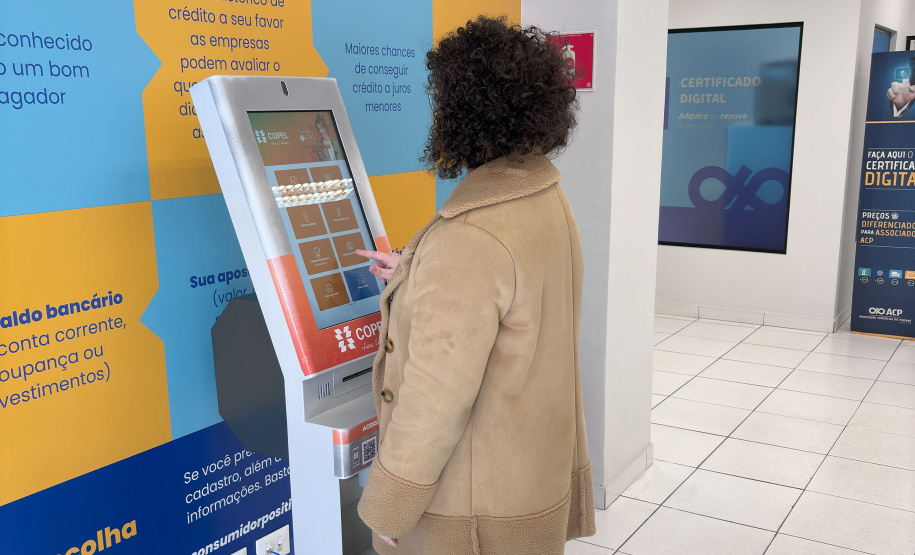 COPEL tem novo posto de autoatendimento na Associação Comercial do Paraná