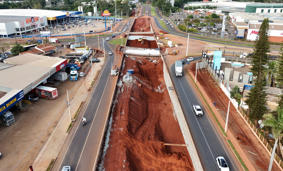 DER novo Trevo do Catuaí em Maringá