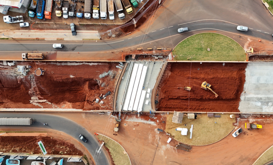 DER novo Trevo do Catuaí em Maringá