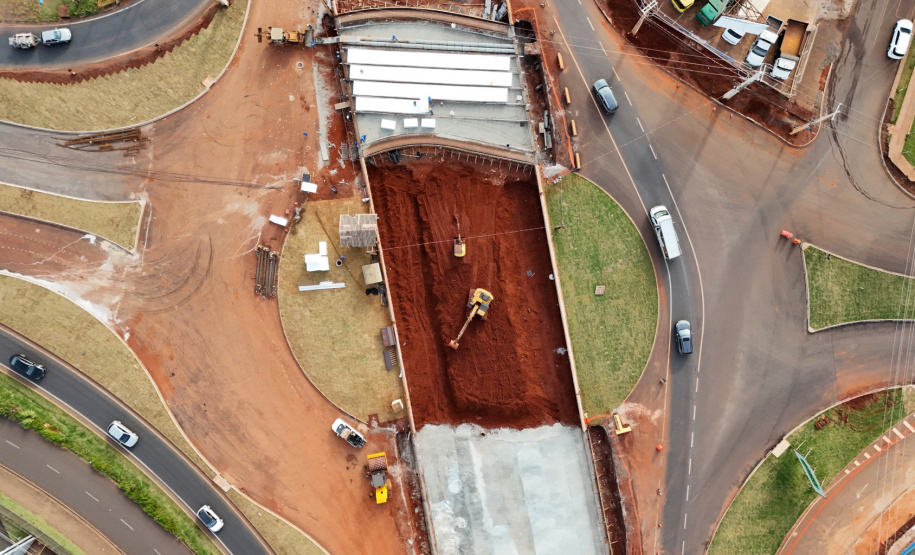 DER novo Trevo do Catuaí em Maringá