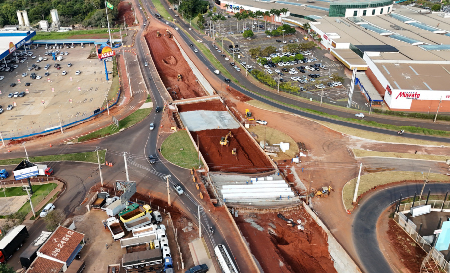 DER novo Trevo do Catuaí em Maringá