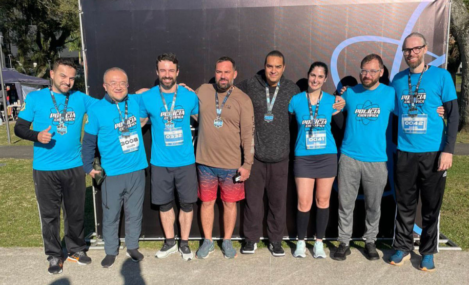 Segunda edição da corrida de rua da Polícia Científica reúne mais de 900 pessoas