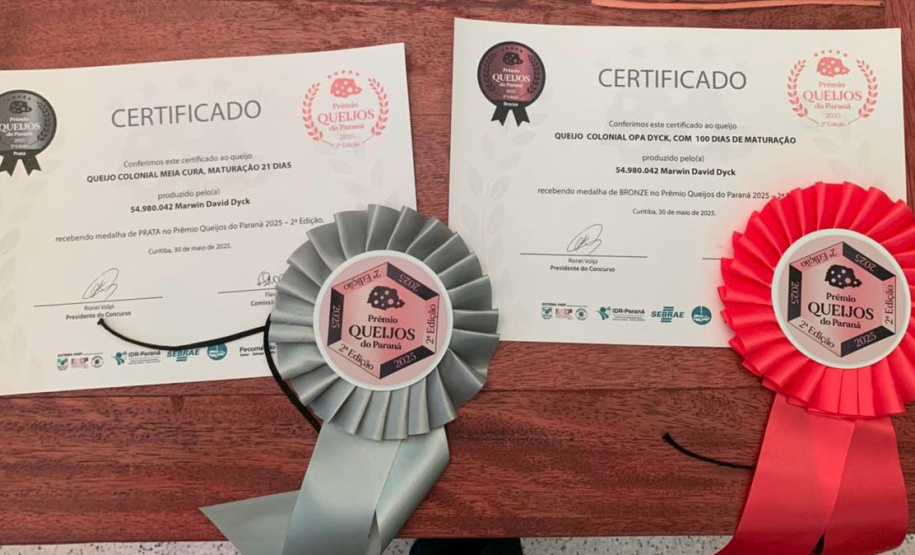 IDR Prêmio Queijos Paraná - Dos 65 premiados, 27 são assistidos pelo IDR-Paraná