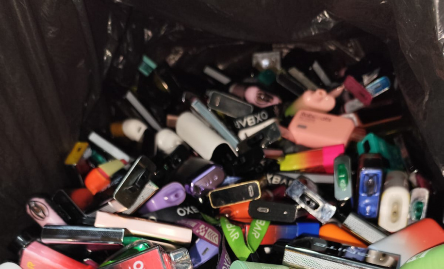 SEED - Secretaria da Educação promove ação de recolhimento e descarte de cigarros eletrônicos