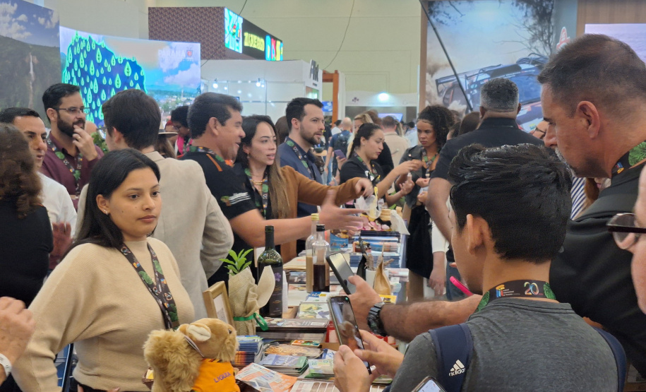 SETU - Estado abre Feira de Turismo e Negócios com estande e expositores de todas as regiões no FIT Cataratas