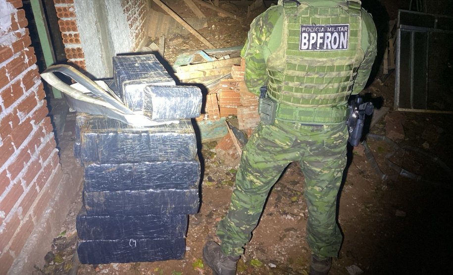Ação integrada entre PMPR, PCPR e PF apreende mais de meia tonelada de maconha em Foz do Iguaç