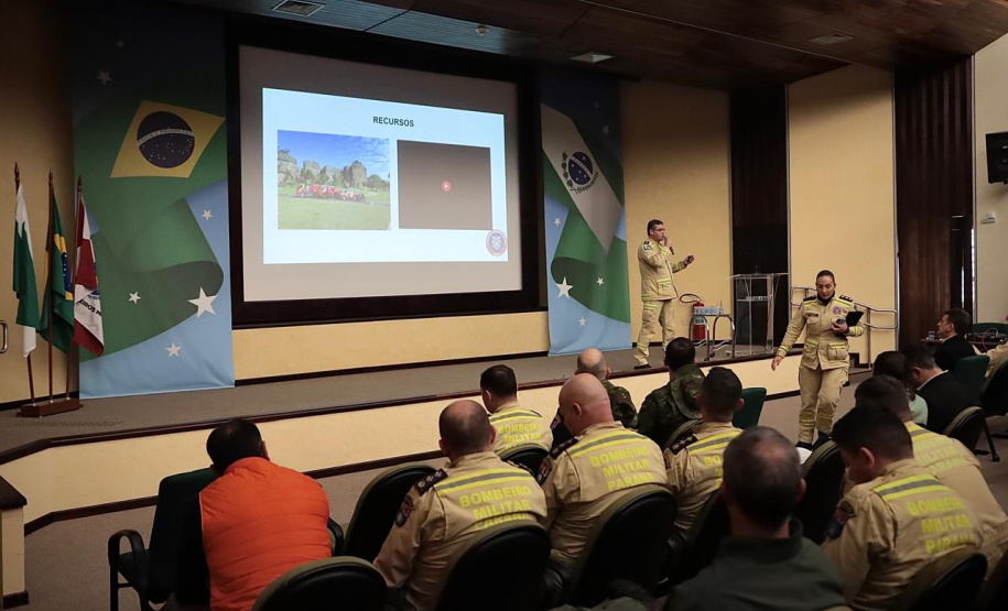 Corpo de Bombeiros lidera integração no 1º Simpósio Estadual de Prevenção e Combate a Incêndios Florestais