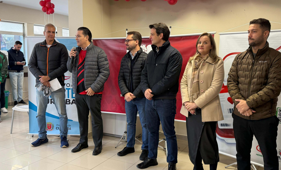 Saúde inicia campanha “Doe Sangue Pelo Esporte” em parceria com a Prefeitura de Curitiba e times de futebol paranaenses