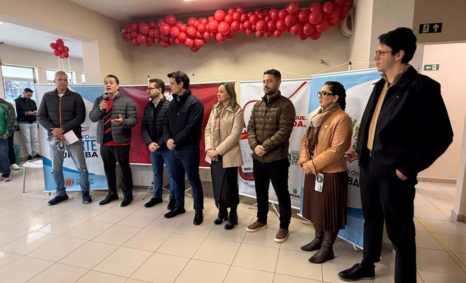 Saúde inicia campanha “Doe Sangue Pelo Esporte” em parceria com a Prefeitura de Curitiba e times de futebol paranaenses
