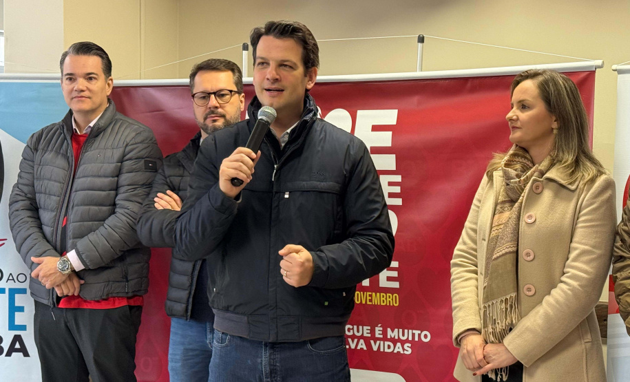 Saúde inicia campanha “Doe Sangue Pelo Esporte” em parceria com a Prefeitura de Curitiba e times de futebol paranaenses