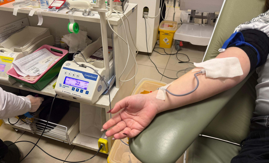 Saúde inicia campanha “Doe Sangue Pelo Esporte” em parceria com a Prefeitura de Curitiba e times de futebol paranaenses