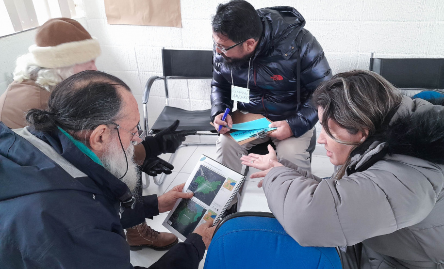 Sanepar, IAT e AMEP: oficinas participativas sobre planos de manejo de APAs vão até agosto (Foto: Thays Poletto/Sanepar)