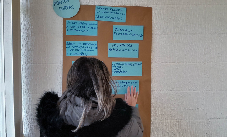 Sanepar, IAT e AMEP: oficinas participativas sobre planos de manejo de APAs vão até agosto (Foto: Thays Poletto/Sanepar)