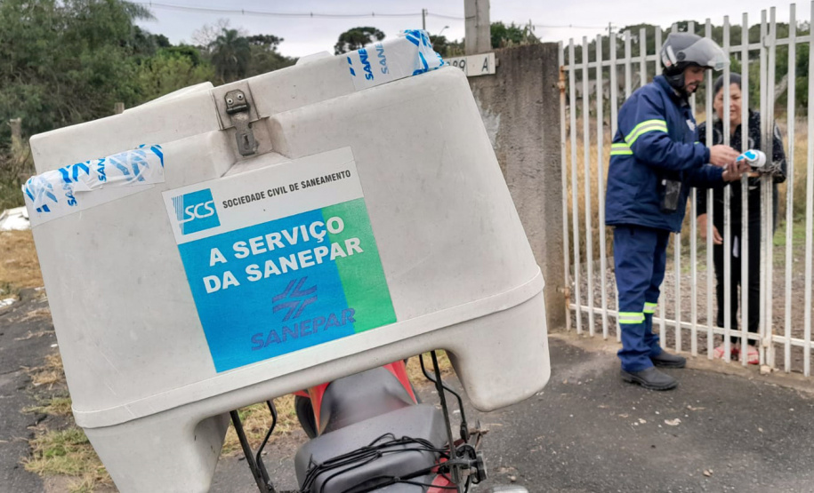 Sanepar disponibiliza pagamento com cartão para evitar corte no fornecimento de água