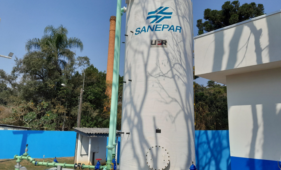 Investimento da Sanepar contribui para o desenvolvimento de Porto Amazonas