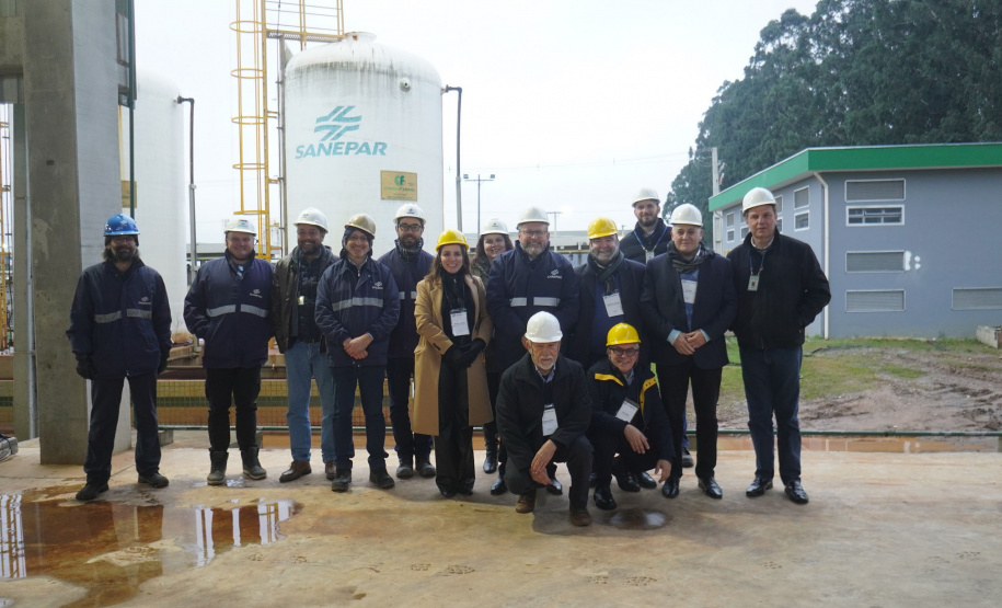 Agepar realiza visita técnica à Sanepar: oportunidade de conhecer a fundo os trabalhos da Companhia