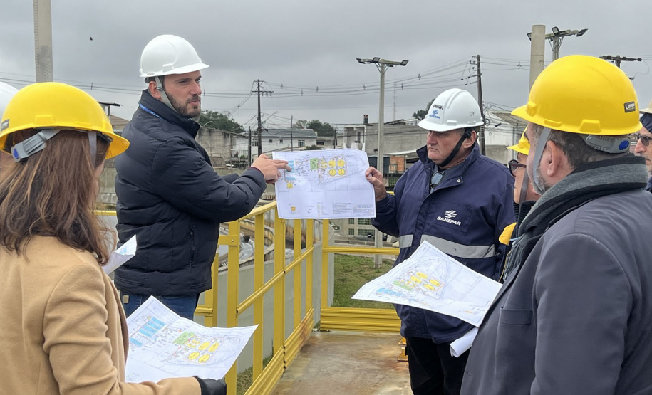 Agepar realiza visita técnica à Sanepar: oportunidade de conhecer a fundo os trabalhos da Companhia