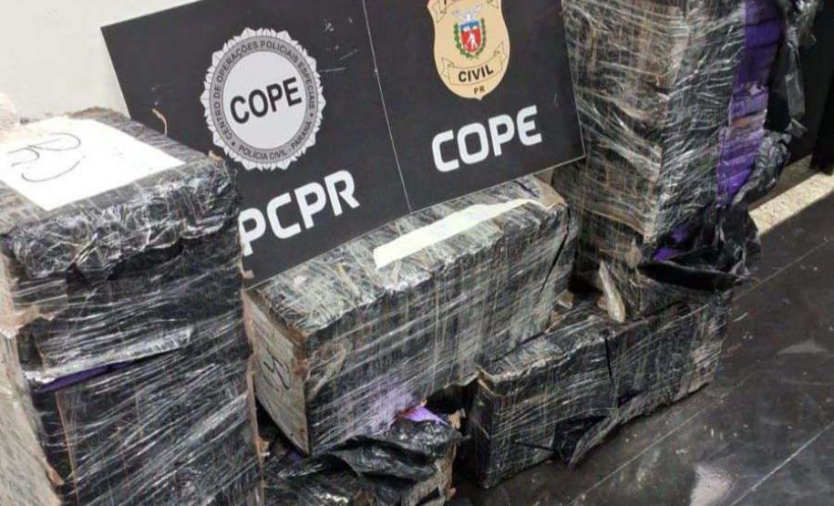 PCPR prende homem com 150 quilos de maconha na BR-277