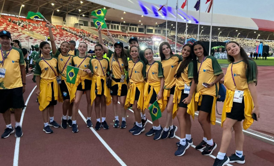 SEED - Jogos Escolares para o mundo: colombense brilha com medalha de prata no Mundial Júnior de Ginástica Rítmica