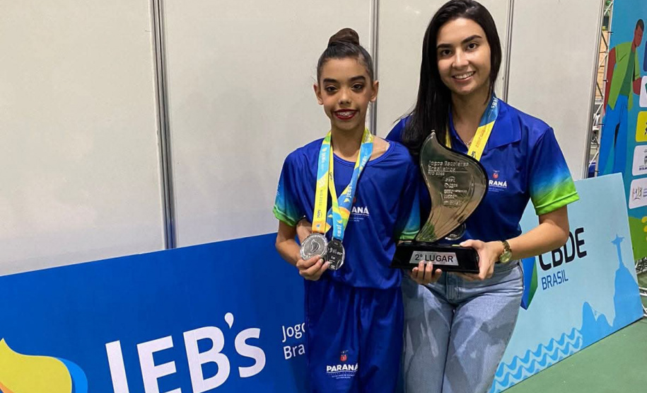SEED - Jogos Escolares para o mundo: colombense brilha com medalha de prata no Mundial Júnior de Ginástica Rítmica