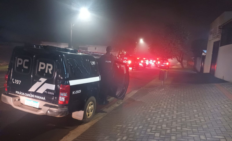 PCPR e PMPR prendem sete pessoas em operação contra o tráfico em Coronel Vivida