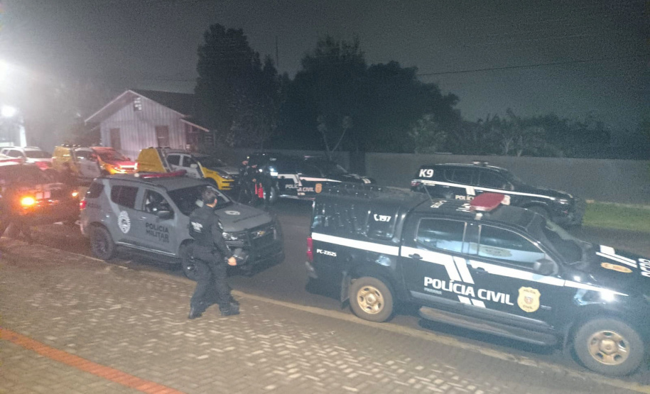 PCPR e PMPR prendem sete pessoas em operação contra o tráfico em Coronel Vivida