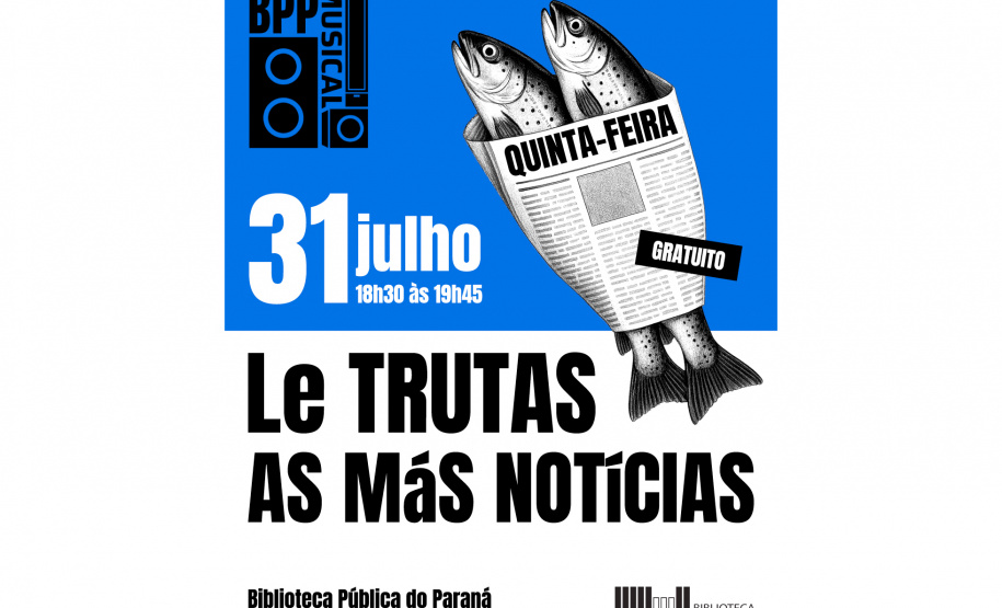 BPP Musical: duas bandas de rock se apresentam na Biblioteca Pública em julho