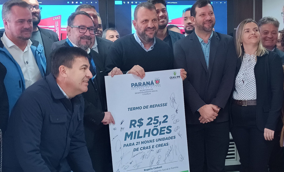 Investimento de R$ 25,2 milhões fortalece assistência social em 21 municípios