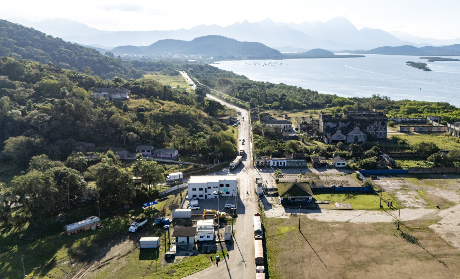Portos do Paraná inicia obras viárias em Antonina